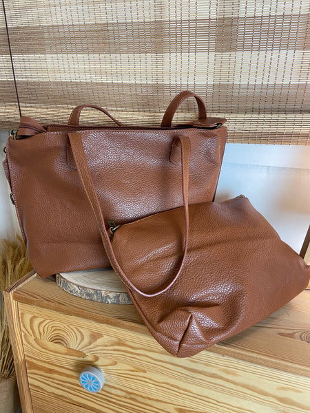 Bolso shopper neceser